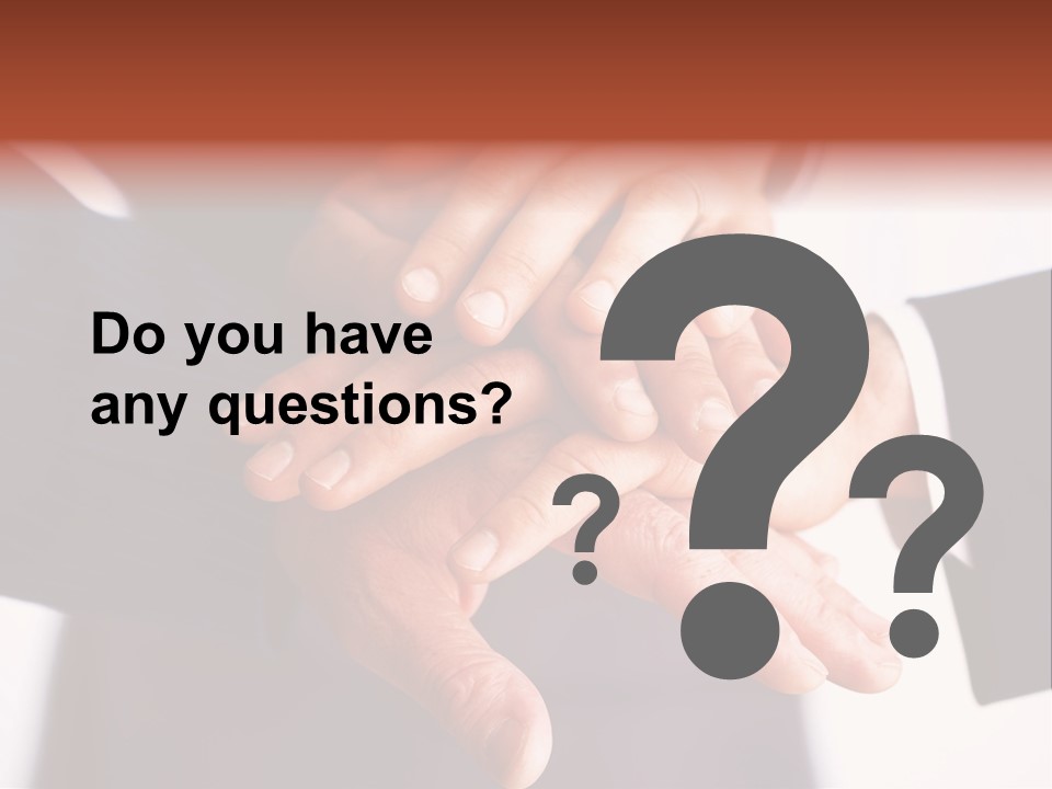 Happy Businesspeople Union PowerPoint Template