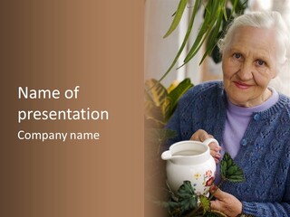 People Charming Age PowerPoint Template