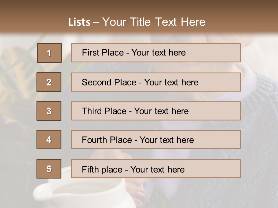 People Charming Age PowerPoint Template
