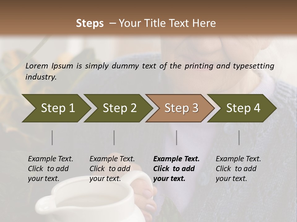 People Charming Age PowerPoint Template