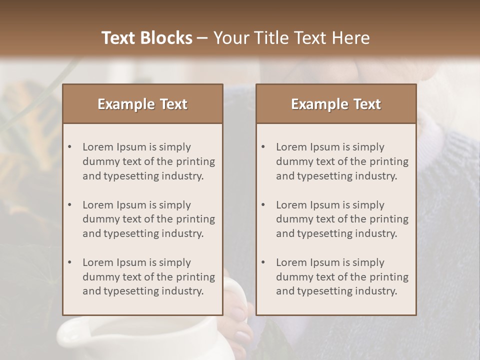 People Charming Age PowerPoint Template