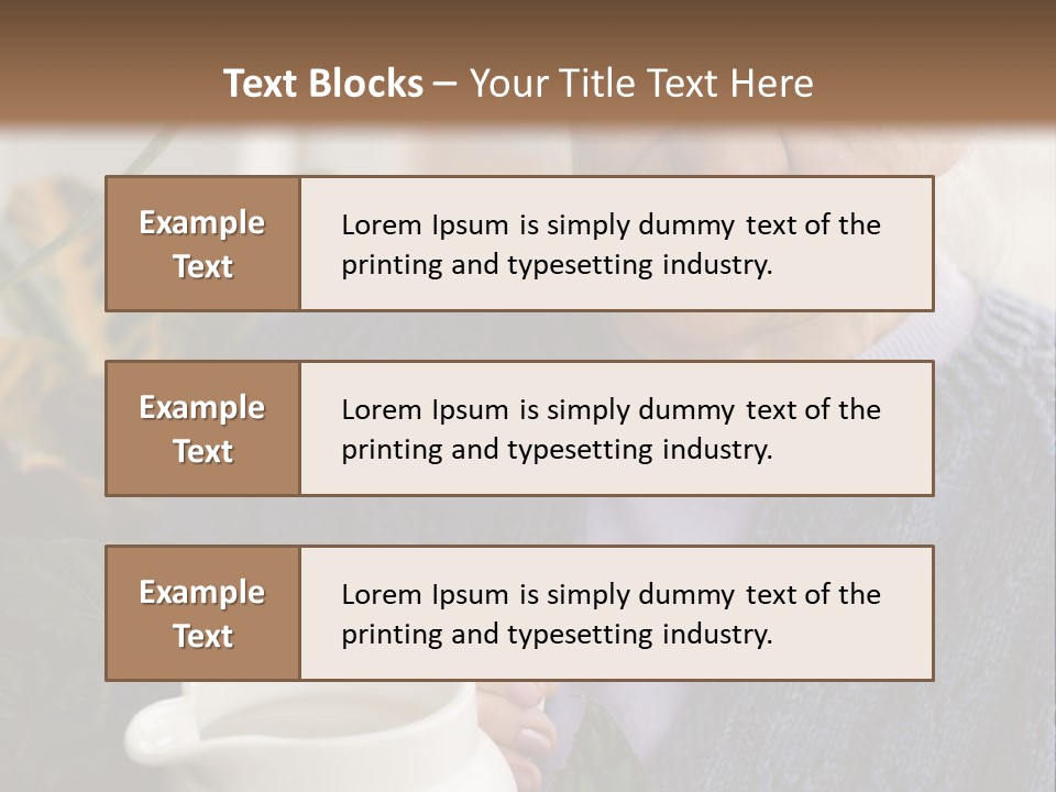 People Charming Age PowerPoint Template