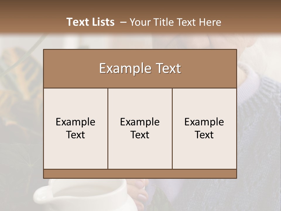 People Charming Age PowerPoint Template