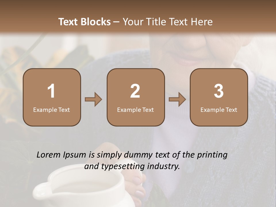 People Charming Age PowerPoint Template