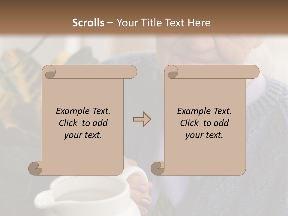 People Charming Age PowerPoint Template