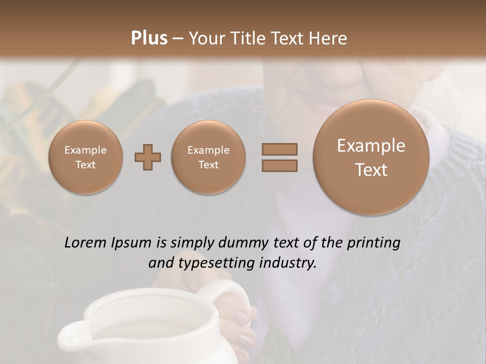 People Charming Age PowerPoint Template