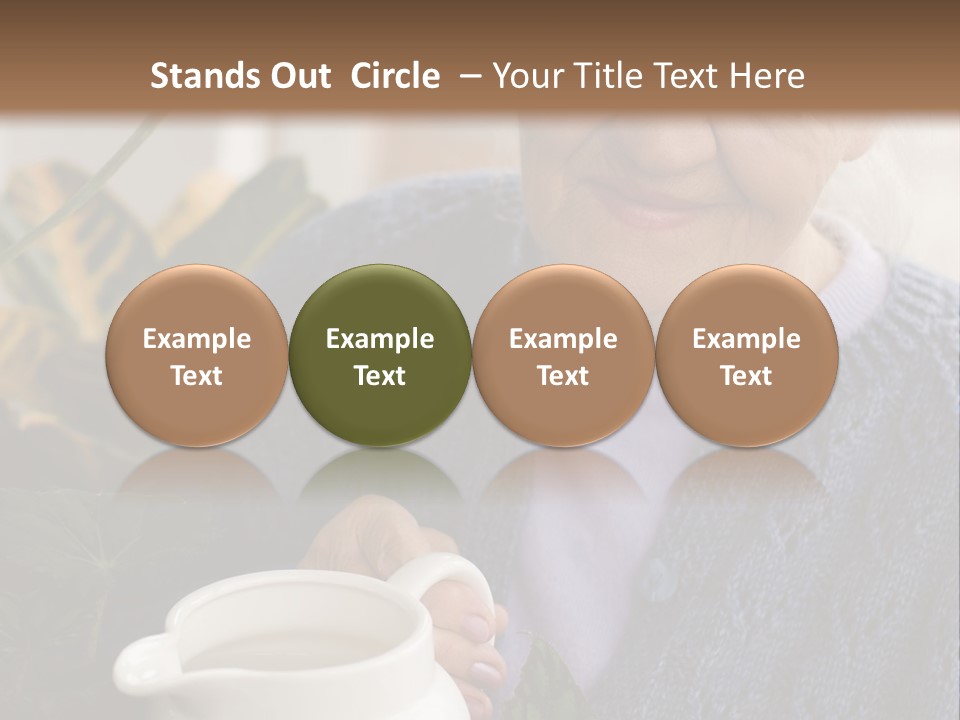 People Charming Age PowerPoint Template