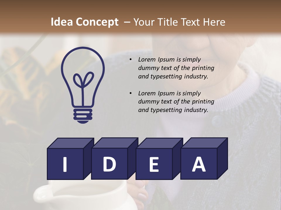 People Charming Age PowerPoint Template