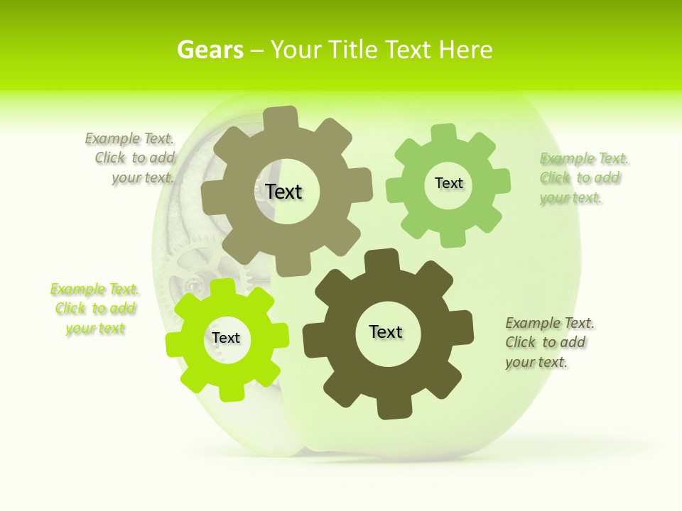 Idea Technology Eating PowerPoint Template