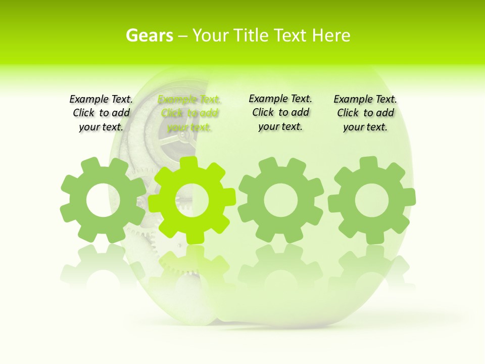 Idea Technology Eating PowerPoint Template