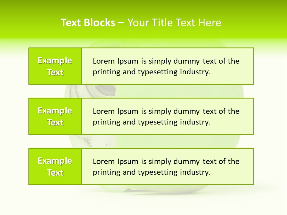 Idea Technology Eating PowerPoint Template