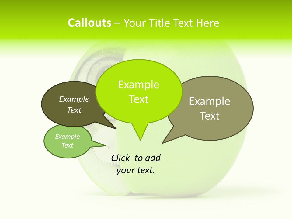 Idea Technology Eating PowerPoint Template