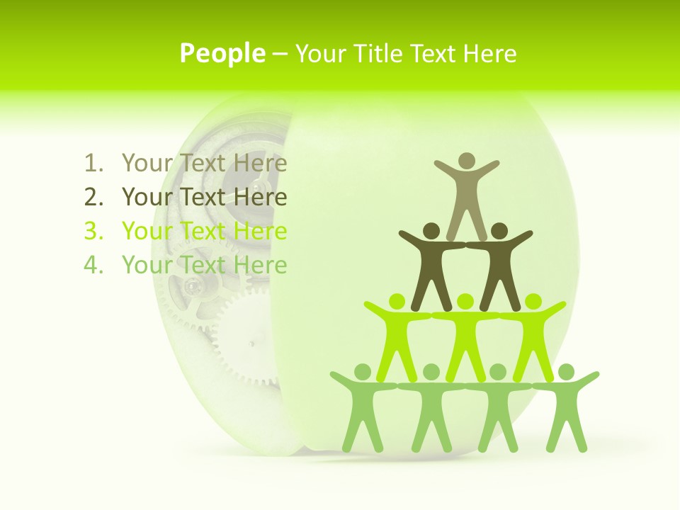 Idea Technology Eating PowerPoint Template