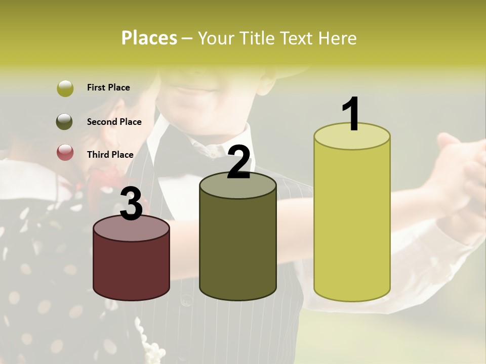 Young Beautiful Girl PowerPoint Template