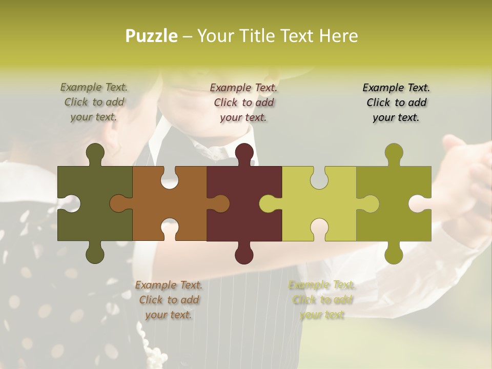 Young Beautiful Girl PowerPoint Template