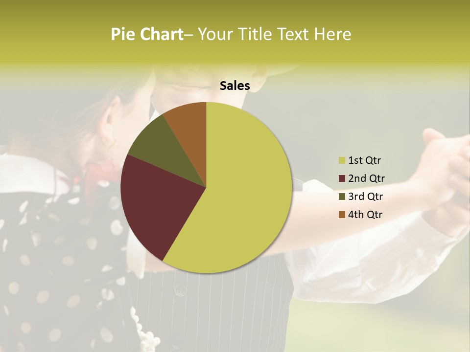 Young Beautiful Girl PowerPoint Template