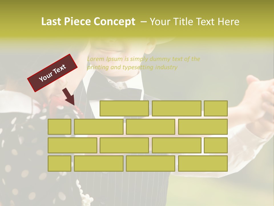 Young Beautiful Girl PowerPoint Template