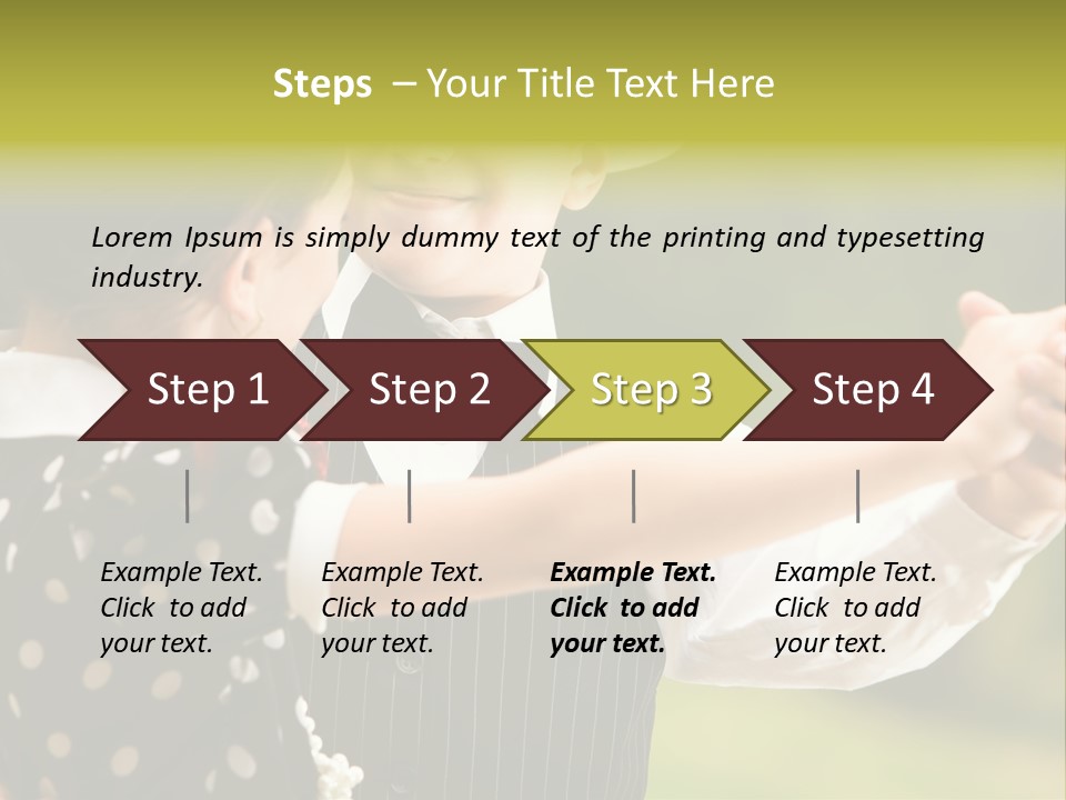 Young Beautiful Girl PowerPoint Template