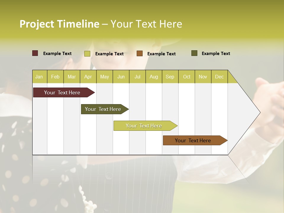 Young Beautiful Girl PowerPoint Template