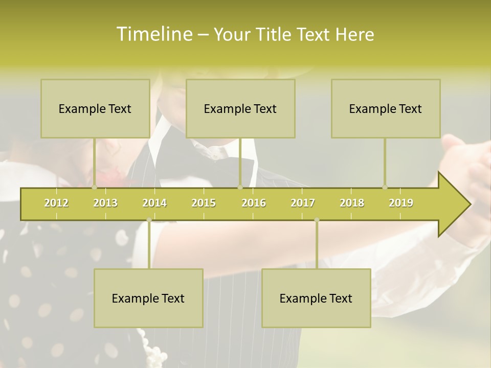 Young Beautiful Girl PowerPoint Template