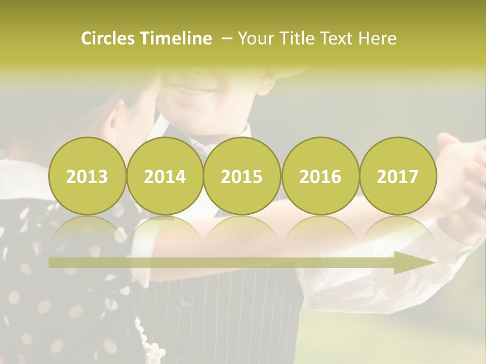 Young Beautiful Girl PowerPoint Template