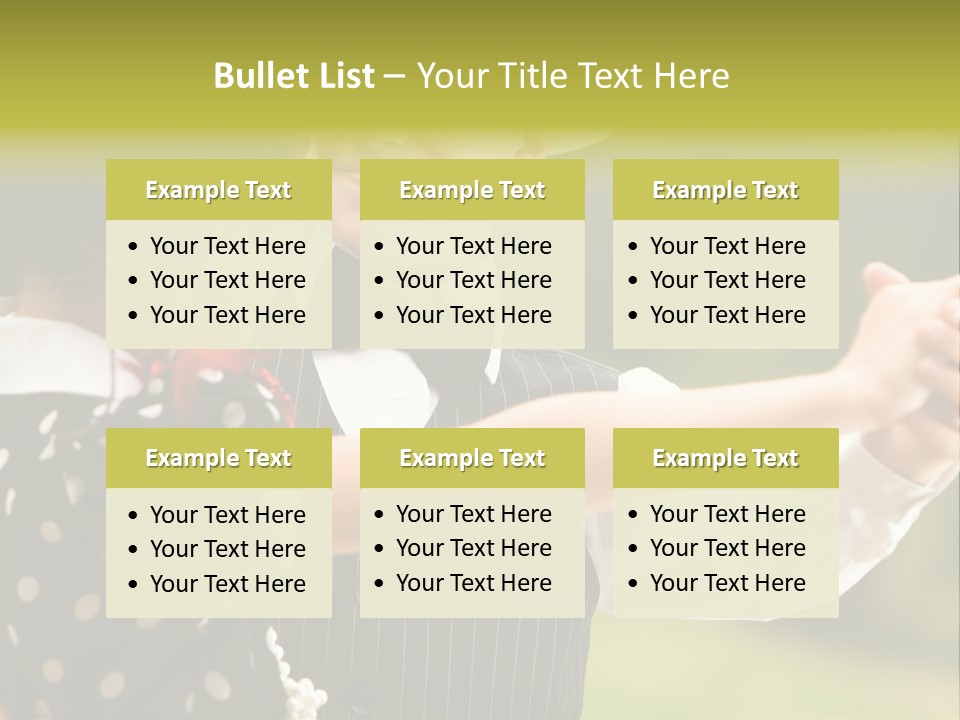 Young Beautiful Girl PowerPoint Template