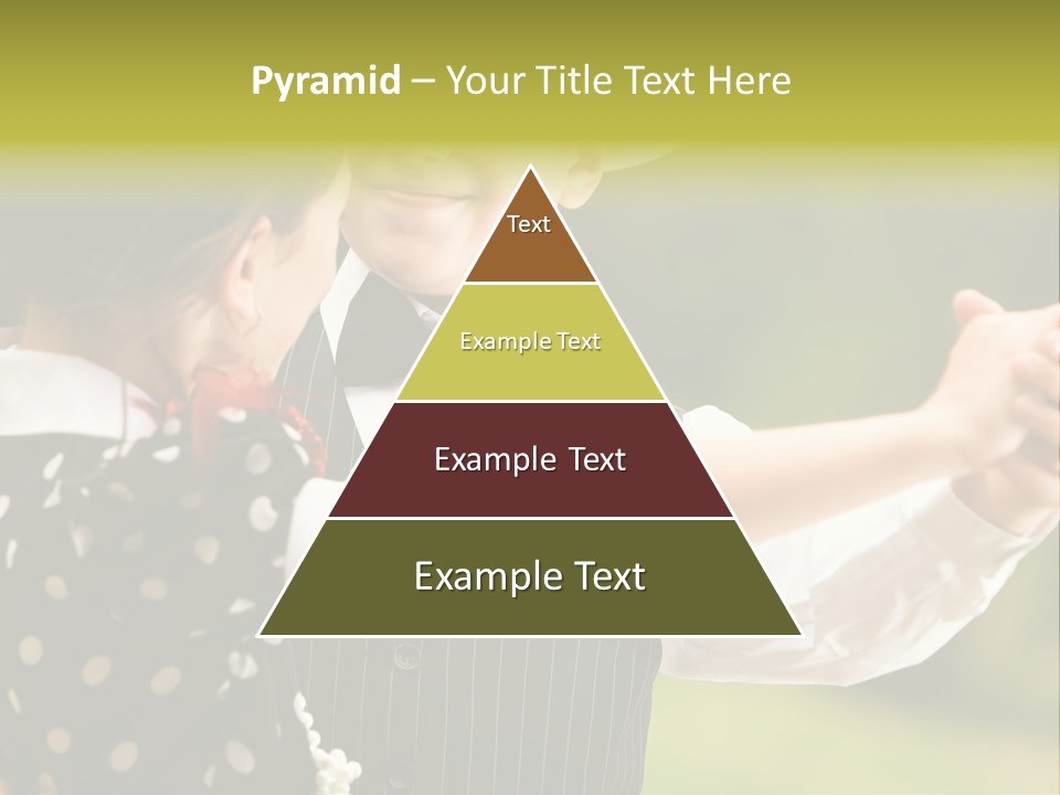 Young Beautiful Girl PowerPoint Template