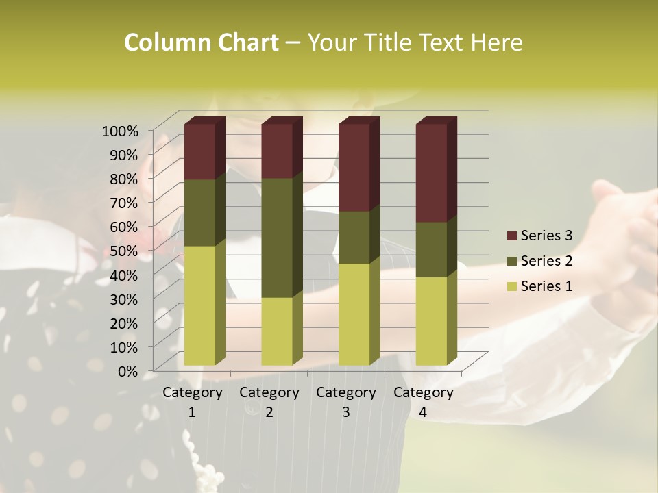 Young Beautiful Girl PowerPoint Template