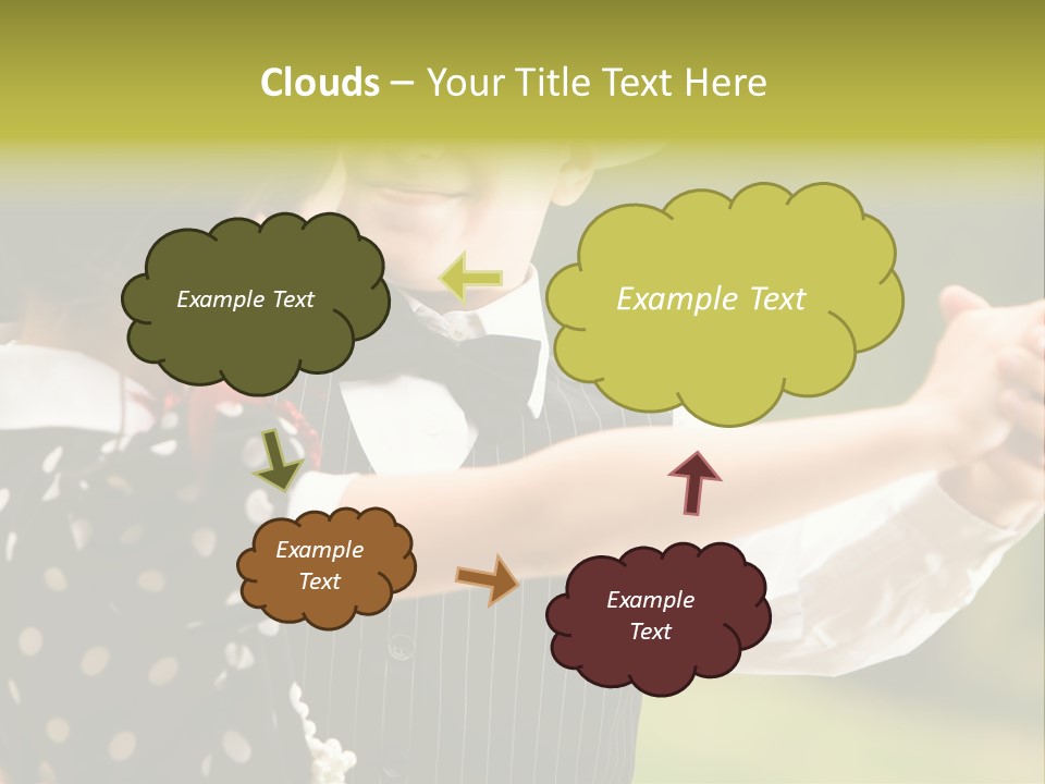 Young Beautiful Girl PowerPoint Template