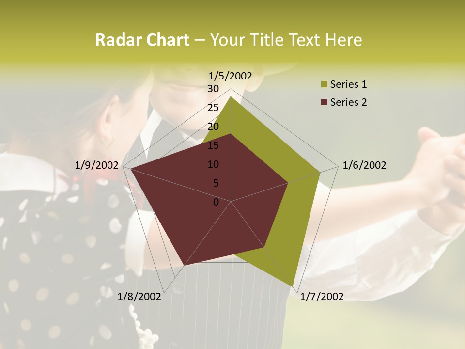 Young Beautiful Girl PowerPoint Template