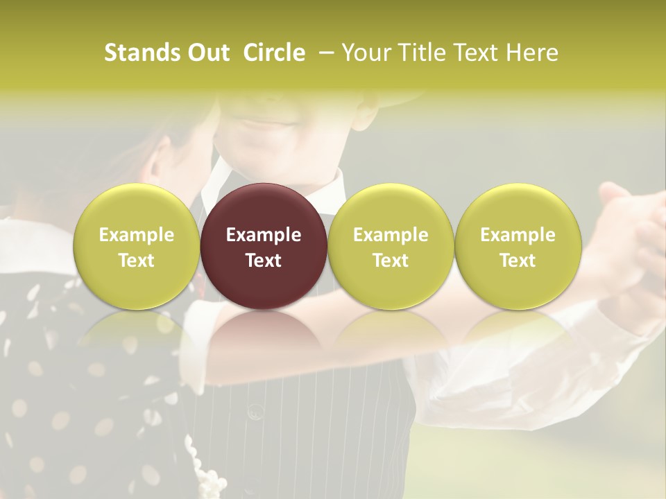 Young Beautiful Girl PowerPoint Template