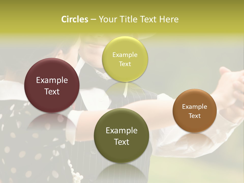 Young Beautiful Girl PowerPoint Template