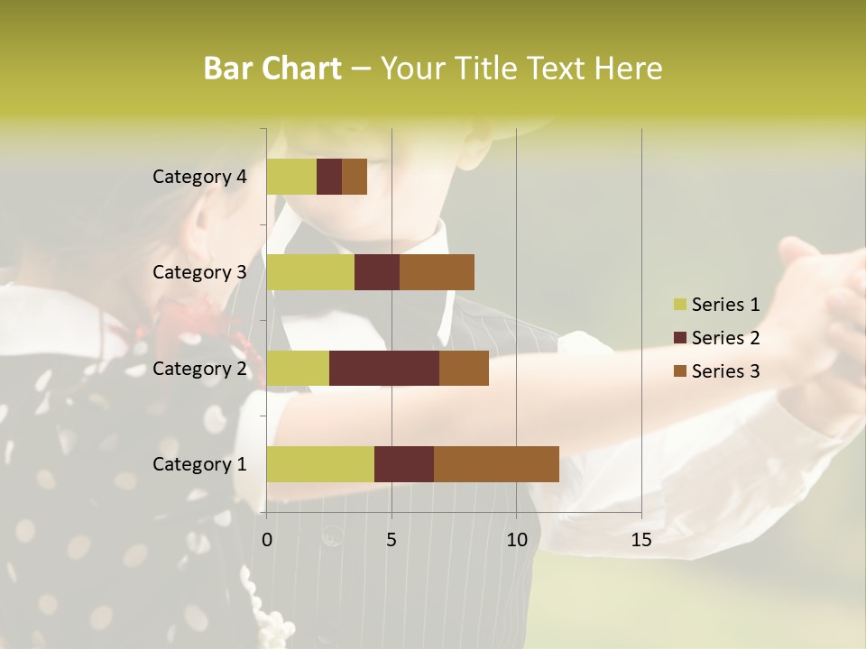 Young Beautiful Girl PowerPoint Template