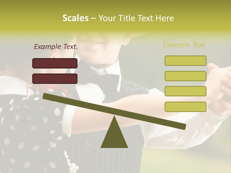 Young Beautiful Girl PowerPoint Template