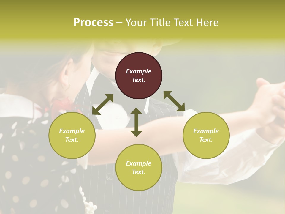 Young Beautiful Girl PowerPoint Template