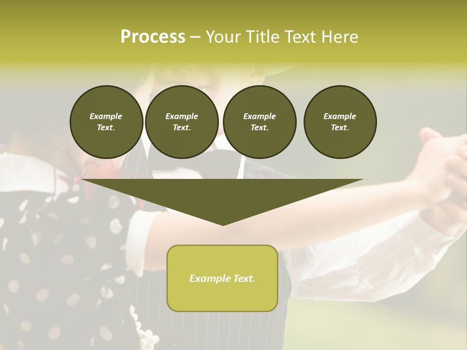 Young Beautiful Girl PowerPoint Template