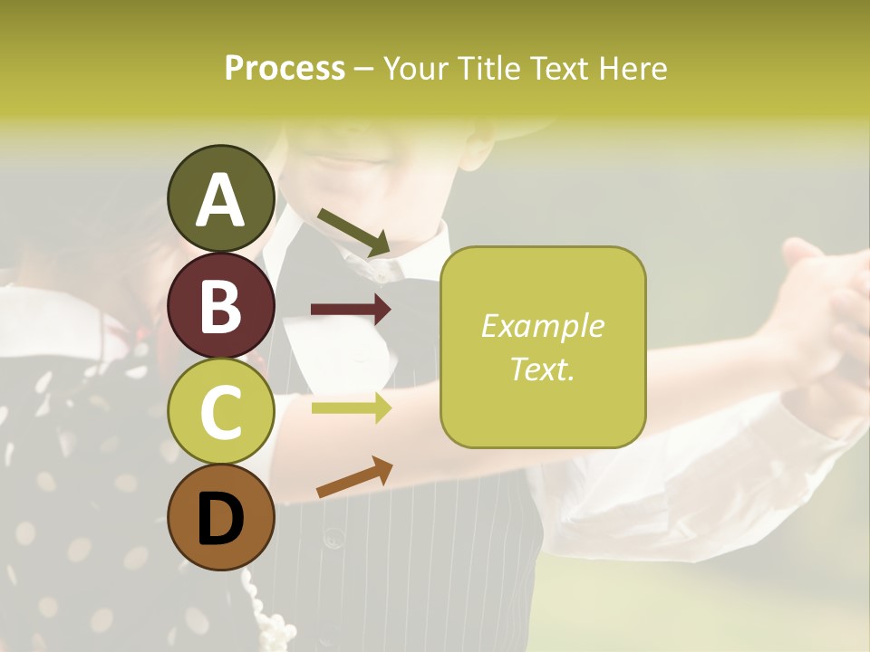 Young Beautiful Girl PowerPoint Template