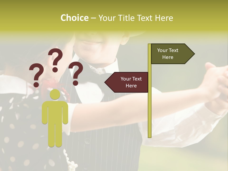 Young Beautiful Girl PowerPoint Template