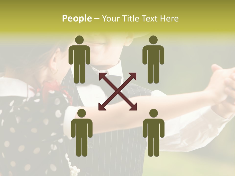 Young Beautiful Girl PowerPoint Template