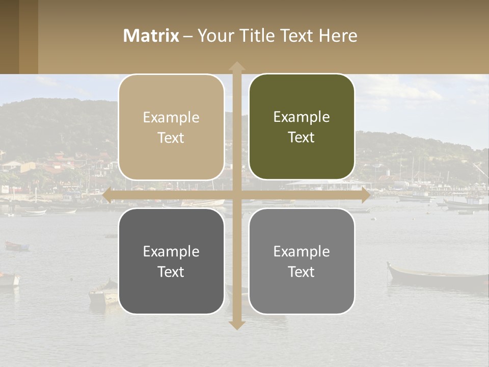 Ocean Beautiful Brazilian PowerPoint Template