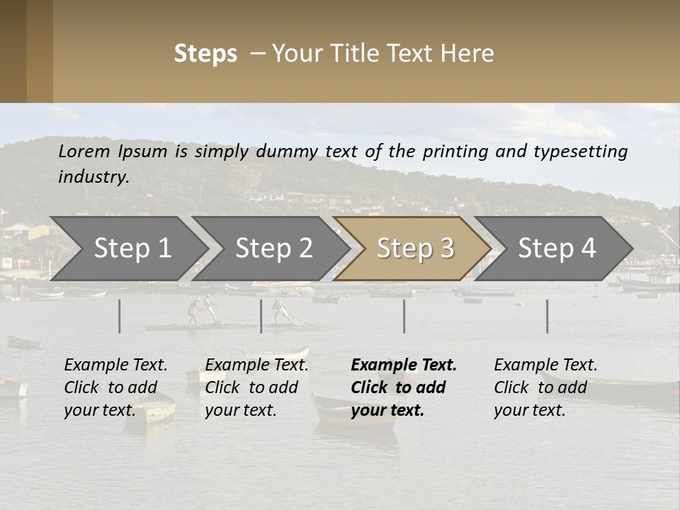 Ocean Beautiful Brazilian PowerPoint Template