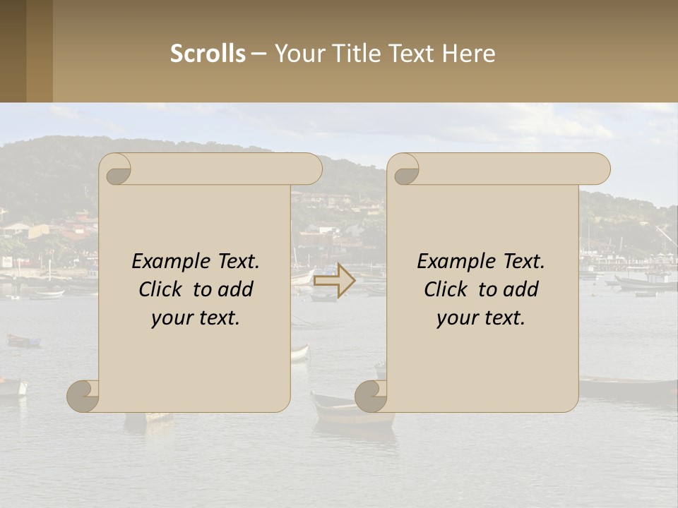 Ocean Beautiful Brazilian PowerPoint Template