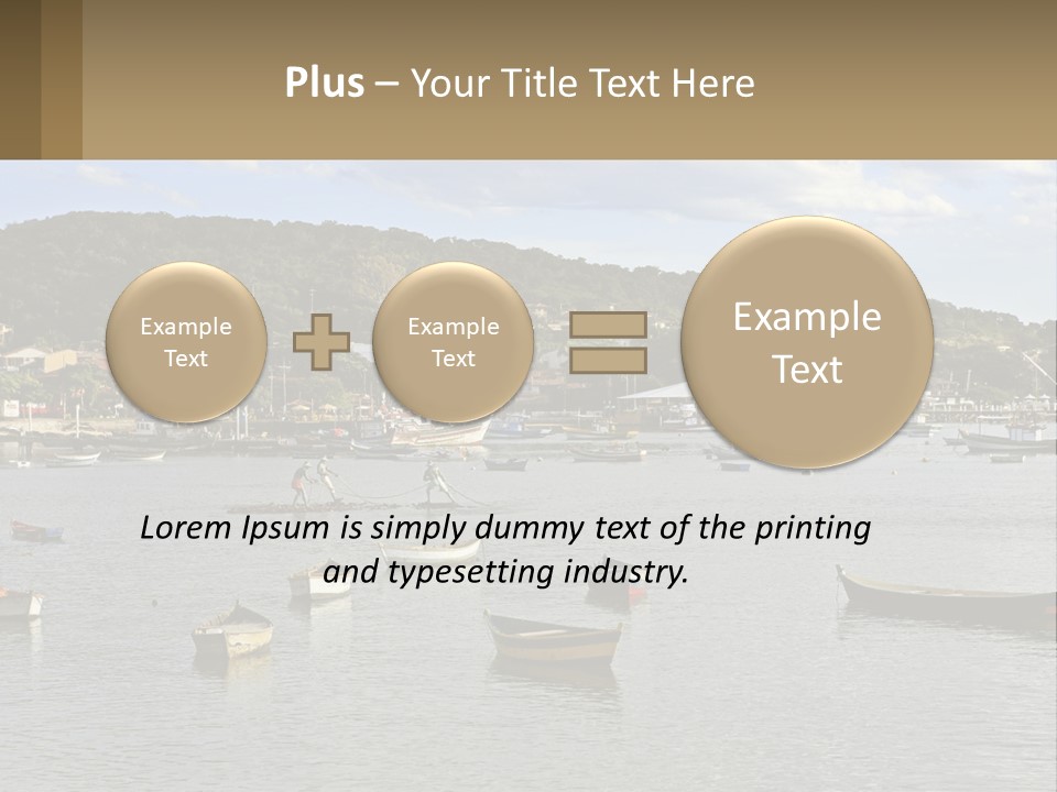 Ocean Beautiful Brazilian PowerPoint Template