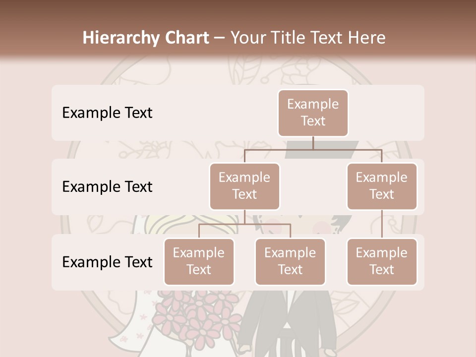 Rose Front Bridal PowerPoint Template