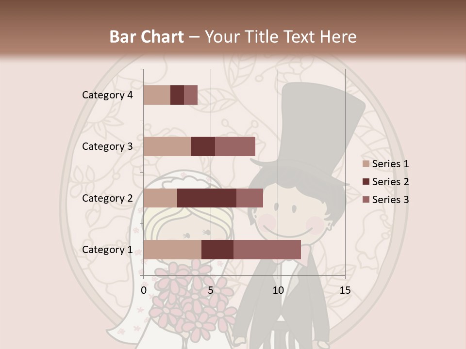 Rose Front Bridal PowerPoint Template