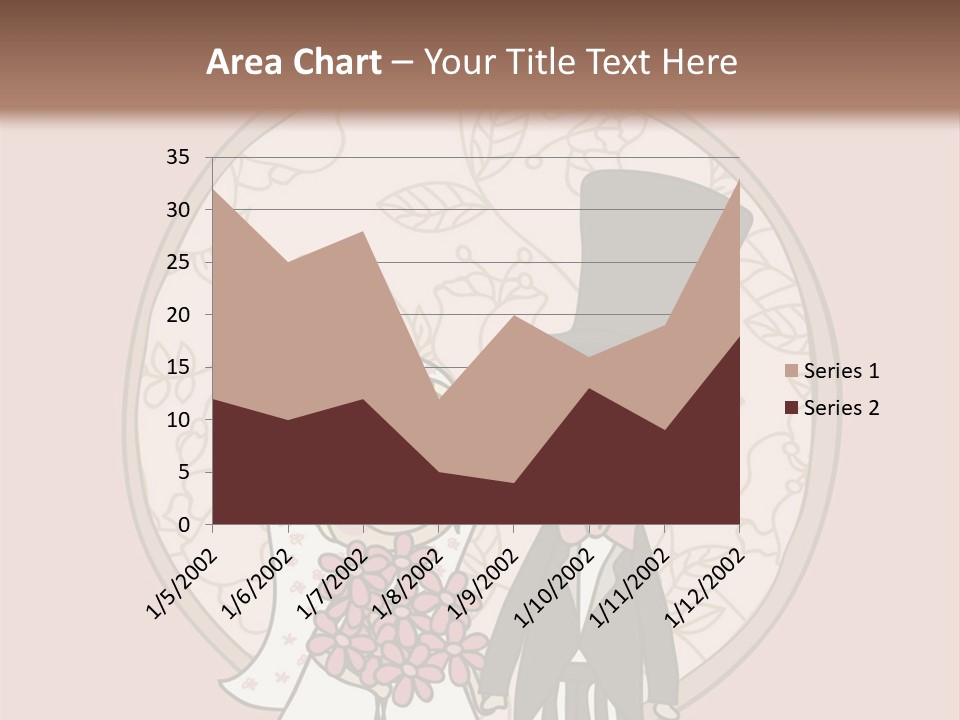Rose Front Bridal PowerPoint Template