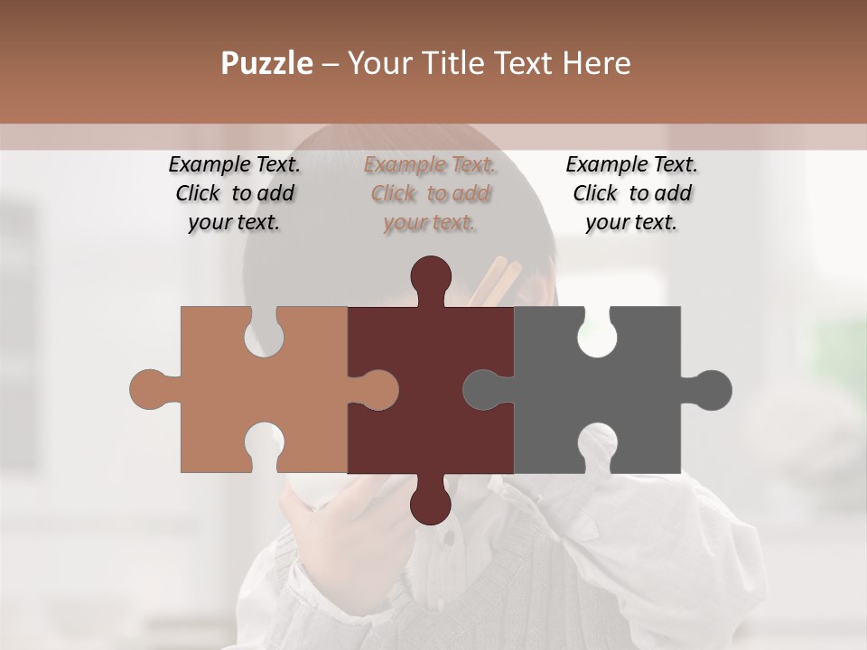 Dining Face Kitchen PowerPoint Template