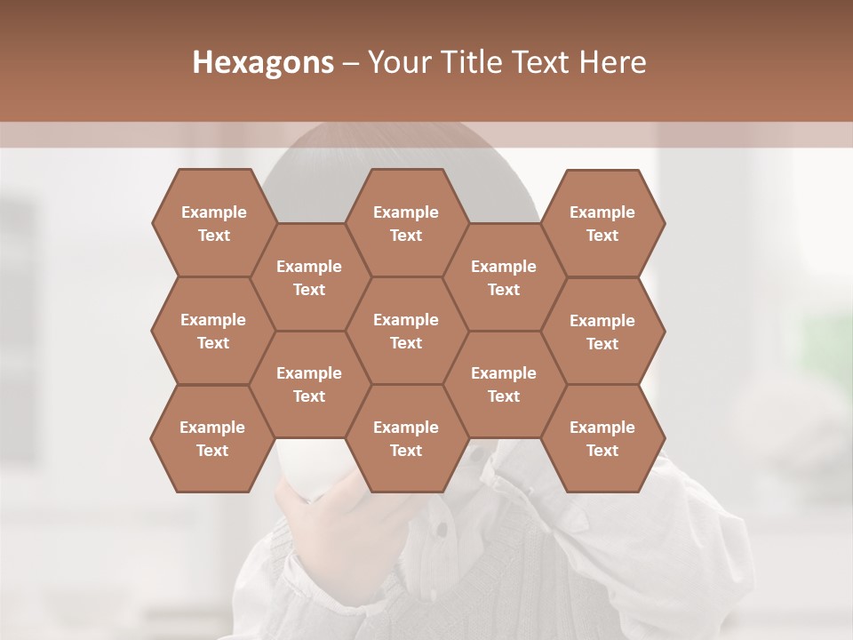 Dining Face Kitchen PowerPoint Template