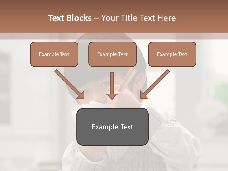 Dining Face Kitchen PowerPoint Template