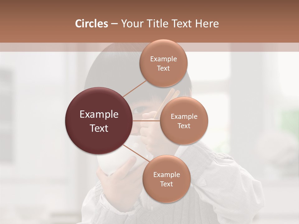 Dining Face Kitchen PowerPoint Template